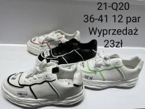 Buty Sportowe Wiązane Damskie (36-41/12P)