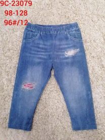 Spodnie Jeansy dziewczęce (98-128/12szt)