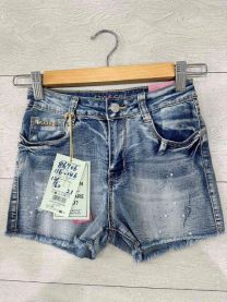 Szorty jeansy dziewczęce (116-146/12szt)