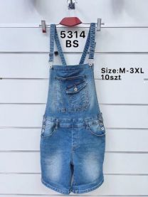 Ogrodniczki jeansy damskie (M-3XL/10szt)