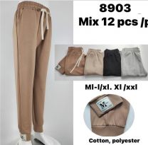 Spodnie dresowy damskie (M-2XL/12szt)