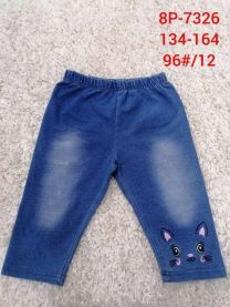 Spodenki jeans dzieci (134-164/12szt)