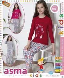 Piżama dziewczęce Turecka (3-12LAT/20kompletów)