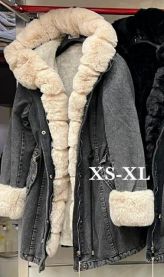 Kurtka jeansowa damska (XS-XL/5szt)