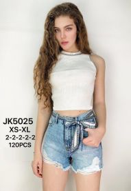 Szorty jeans damskie (XS-XL/10szt)