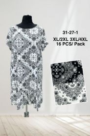 Sukienki damskie (XL-4XL/16 szt)