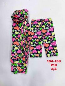 Spodnie legginsy dziewczynka (104-158/10szt)