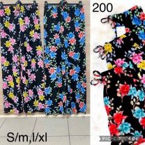 Spodnie w kwiaty(S-XL/12szt )