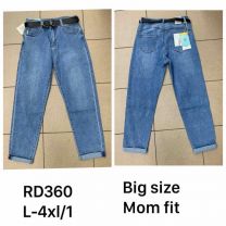 Spodnie Jeans damskie (L-4XL/10szt)