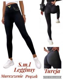 Spodnie legginsy damskie (S-L/12szt)