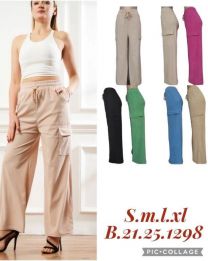 Spodnie damskie (S-XL/12szt)