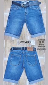 Spodenki jeans meskie (30-38/12szt)