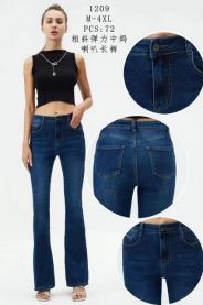 Spodnie Jeans damskie (M-4XL/12szt)
