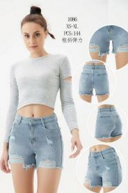 Szorty jeans damskie (XS-XL/10SZT)
