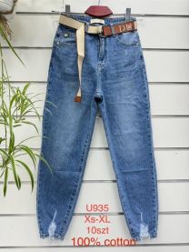 Spodnie Jeans damskie (XS-XL/10szt)