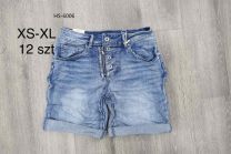 spodenki jeans damskie (XS-XL/12szt)