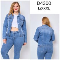 Kurtka jeansowa damska (L-3XL/12szt)