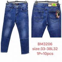 Spodnie jeans męskie (33-38/10szt)