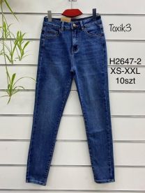 Spodnie Jeans damskie (XS-2XL/10szt)