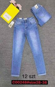 Spodnie Jeans damskie (28-38/12szt)