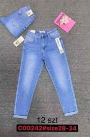 Spodnie Jeans damskie (28-34/12szt)