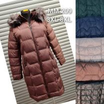 Płaszcze damskie zimowe (3XL-8XL/6szt)