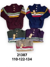 Swetry chłopięce Turecka (110-134/12szt)