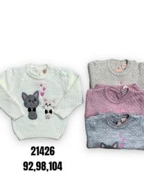 Swetry dziewczęce Turecka (92-104/12SZT)