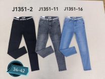 Spodnie Jeansy damskie 7/8 (XS-XL/10szt)