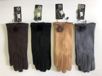 Rękawiczki damskie zimowe (M-L/12P)