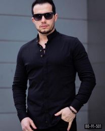 Koszule męskie na długi rękaw Turecka (S-L/6szt)