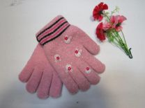 Rękawiczki  zimowe dziewczęce (14CM/12P)