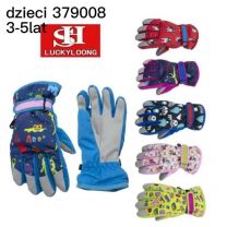 Rękawiczki narciarskie dziecięce (3-5LAT/12P)