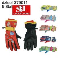 Rękawiczki narciarskie dziecięce (5-8LAT/12P)