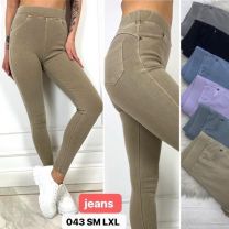 Spodnie elastyczny (S-XL/12szt)