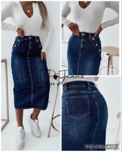 Spódnica jeansy damskie(XS-XL/12szt)