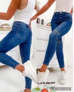Spodnie Jeans damskie (L-4XL/12szt)