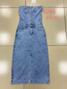Sukienki jeans damskie (XS-XL/10szt)