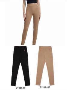 Spodnie z eko-skóry damskie (S-XL/10szt)